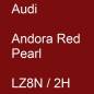 Preview: Audi, Andora Red Pearl, LZ8N / 2H.